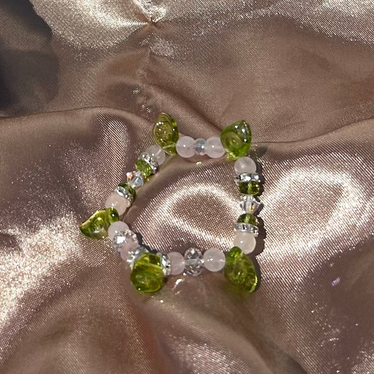 Rose Quartz Fairy Bracelet