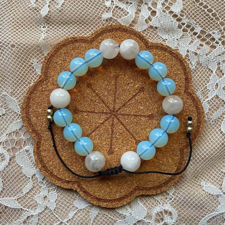 Opalite x Rose Quartz Bracelet