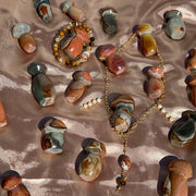 Polychrome Jasper Mushies