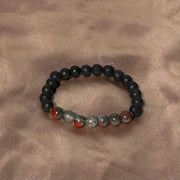 Bloodstone x Lava Rock Bracelet