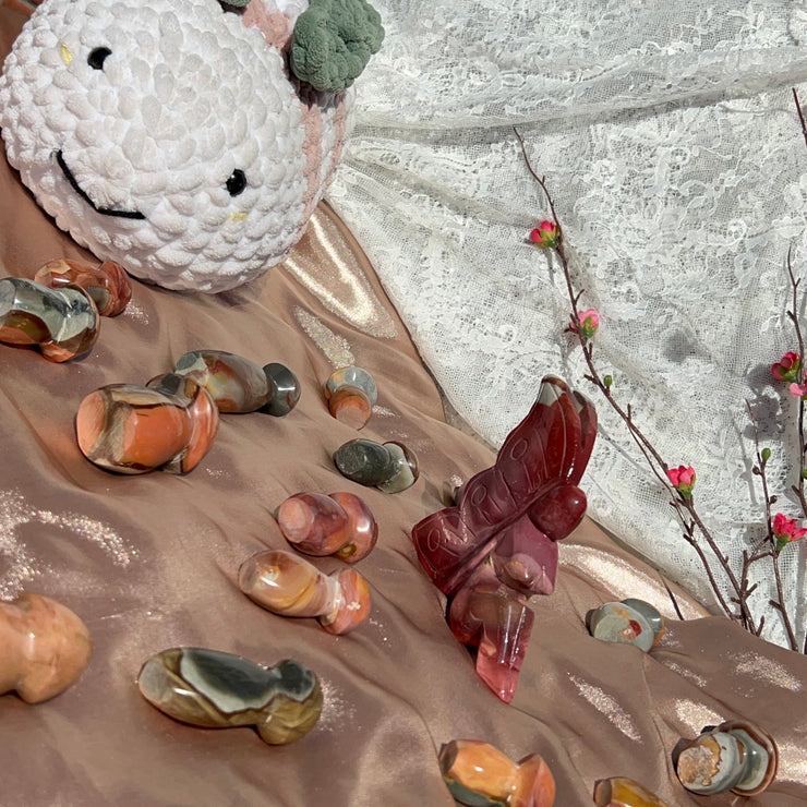 Polychrome Jasper Mushies
