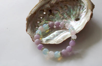 Kunzite x Rose Quartz x Opalite Bracelet
