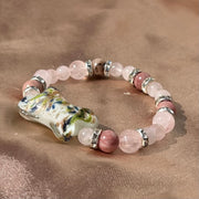 Rose Quartz x Rhodonite Bracelet