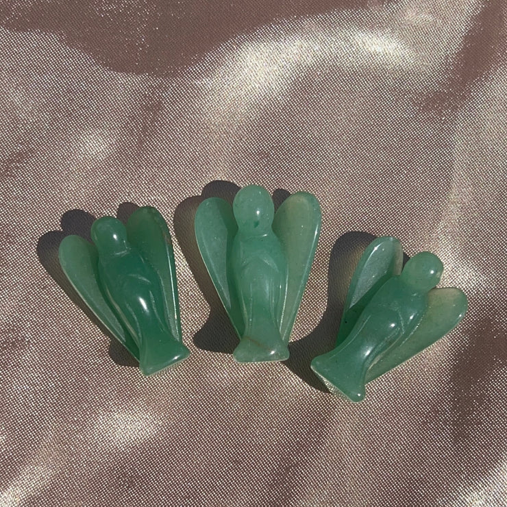 Green Aventurine Angel