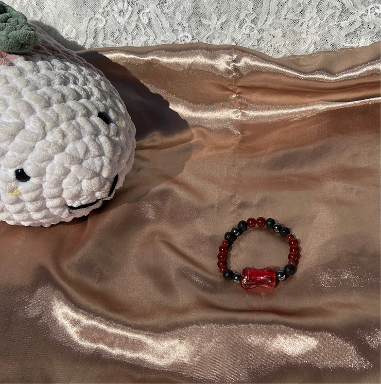 Carnelian x Hematite x Red Jasper x Lava Rock Bracelet