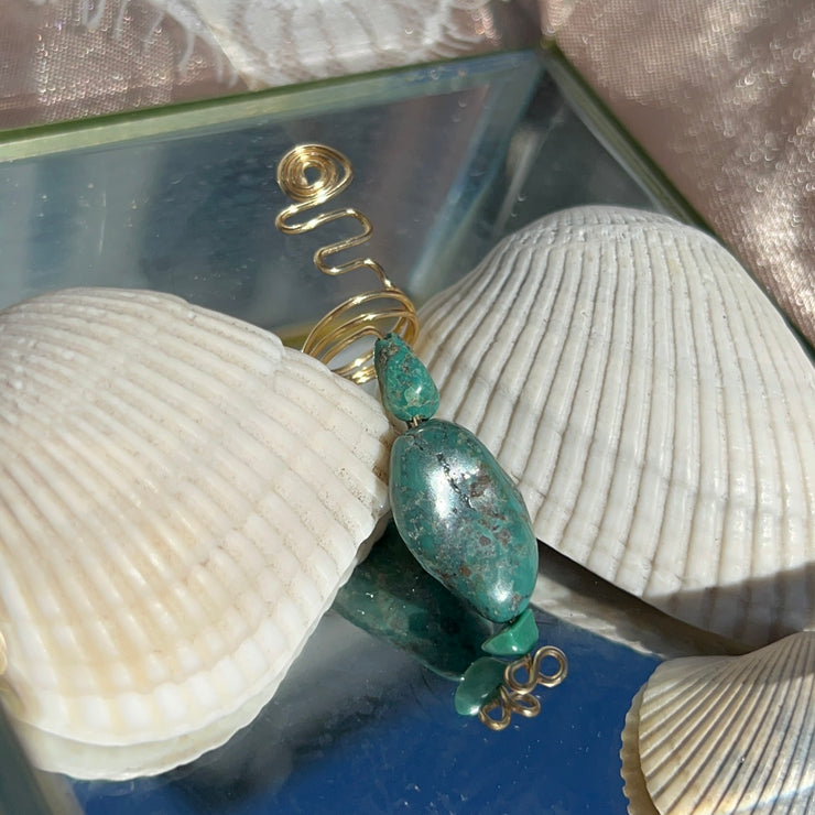 Turquoise Loc Cuff