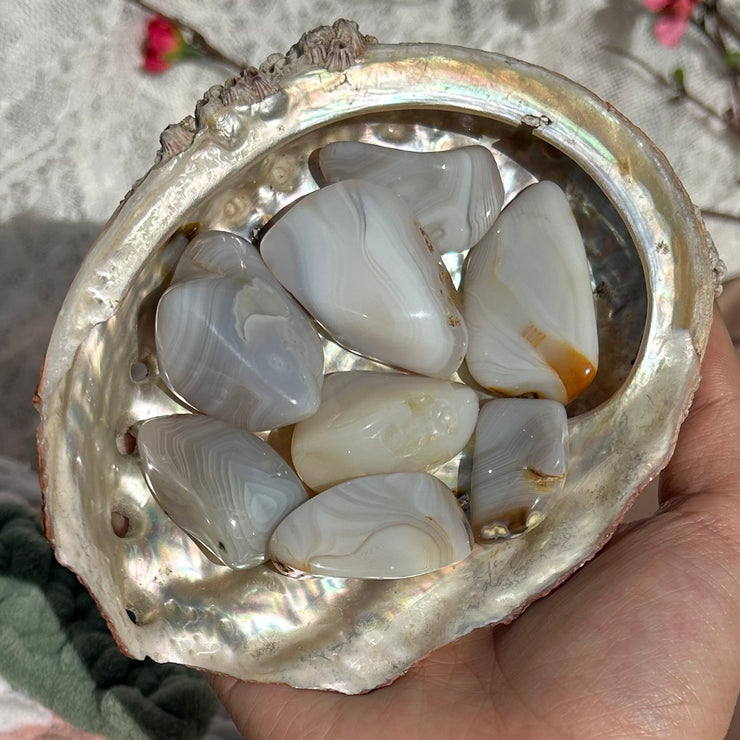 Banded Agate Tumbles