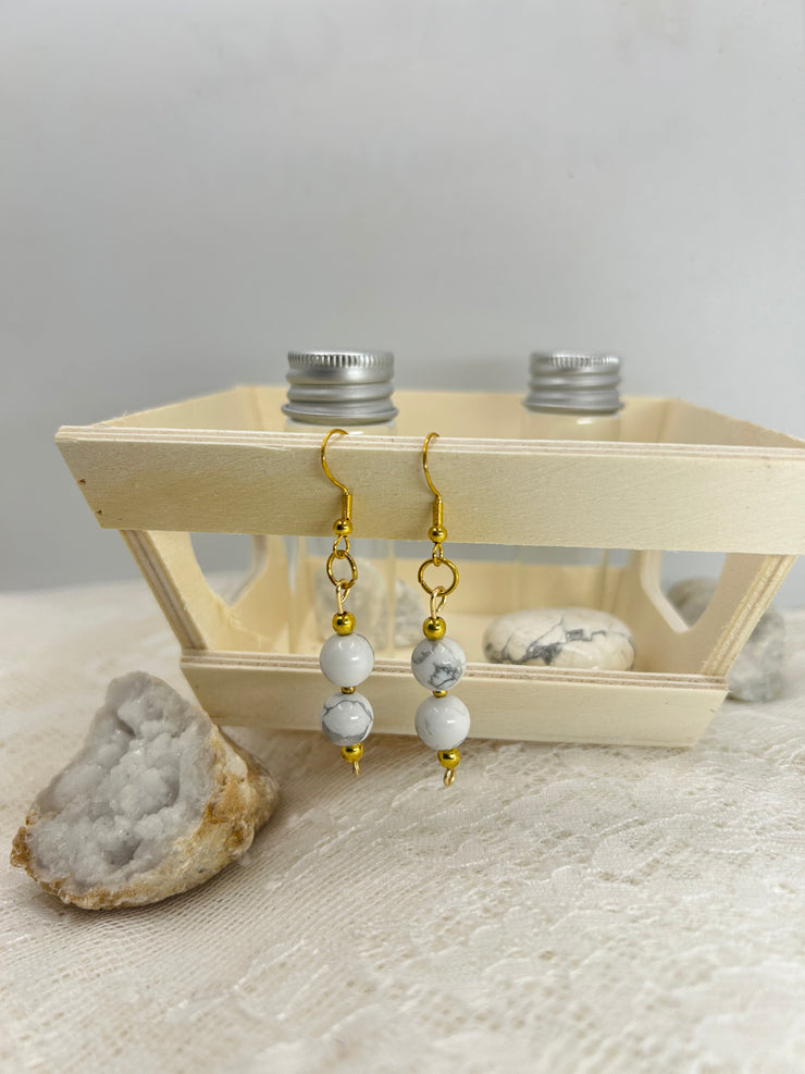 Howlite Dangles