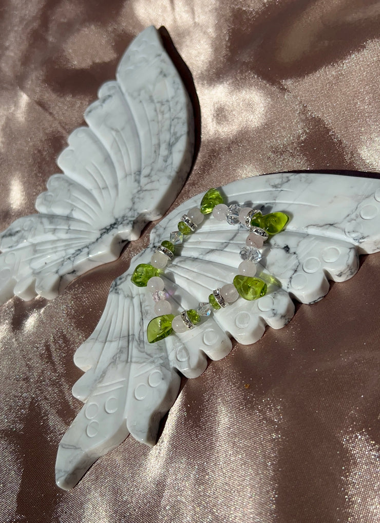 Howlite Butterfly Wings
