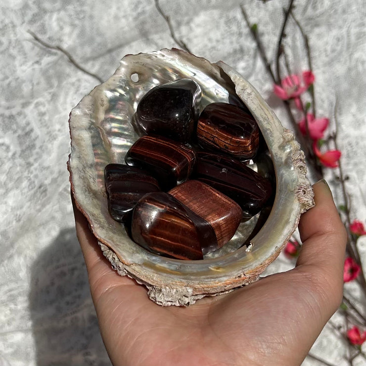 Red Tiger Eye Tumbles