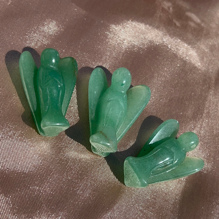 Green Aventurine Angel