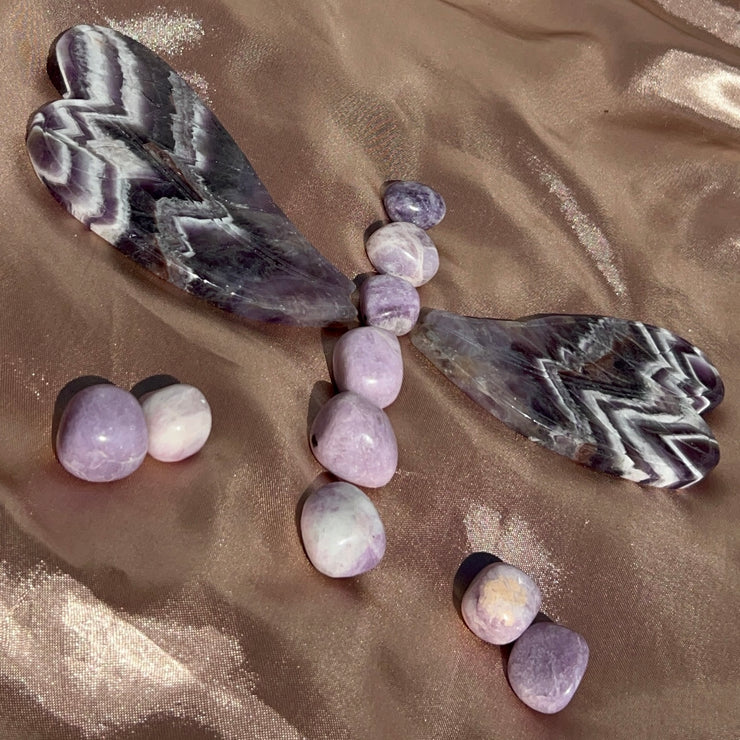 Dream Amethyst Dragonfly Wings