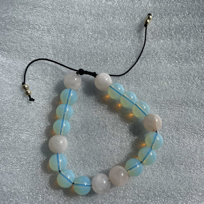Opalite x Rose Quartz Bracelet