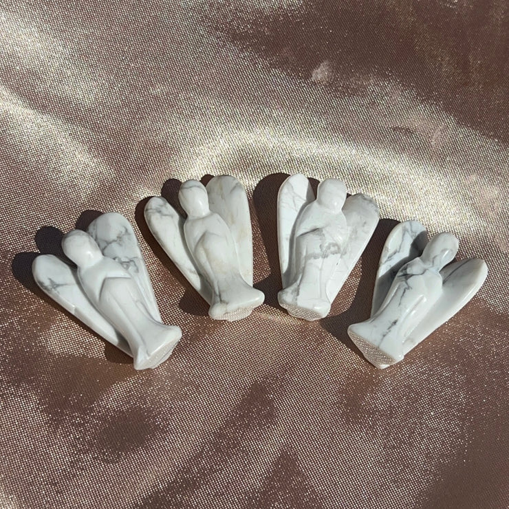 Howlite Angel