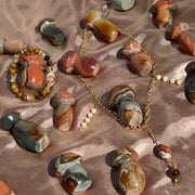 Polychrome Jasper Mushies