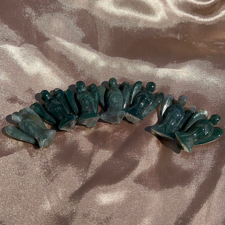 Moss Agate Angel