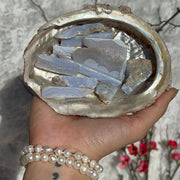 Blue Lace Agate Raw Stones