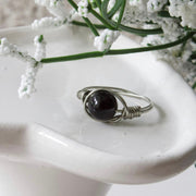 Obsidian Ring