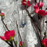 Evil Eye x Angelite Necklace