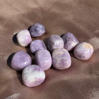 Lepidolite Tumbles