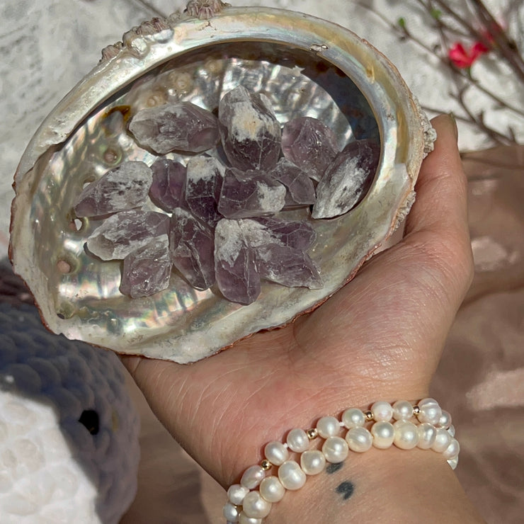 Amethyst Raw Stone Roots