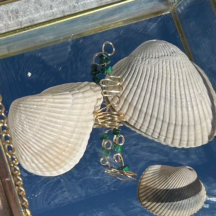Malachite Loc Cuff