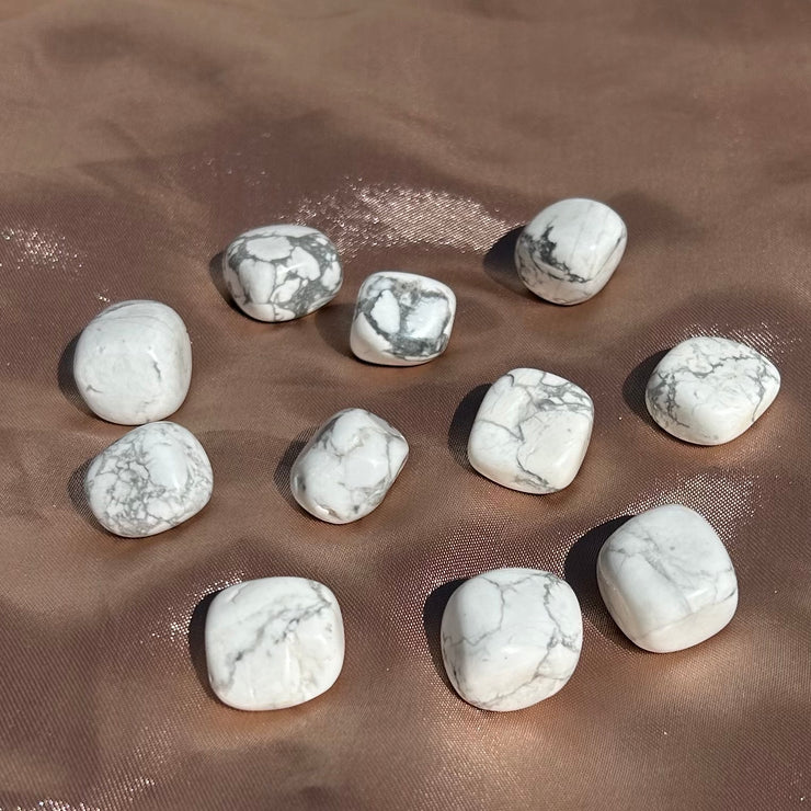 Howlite Tumbles