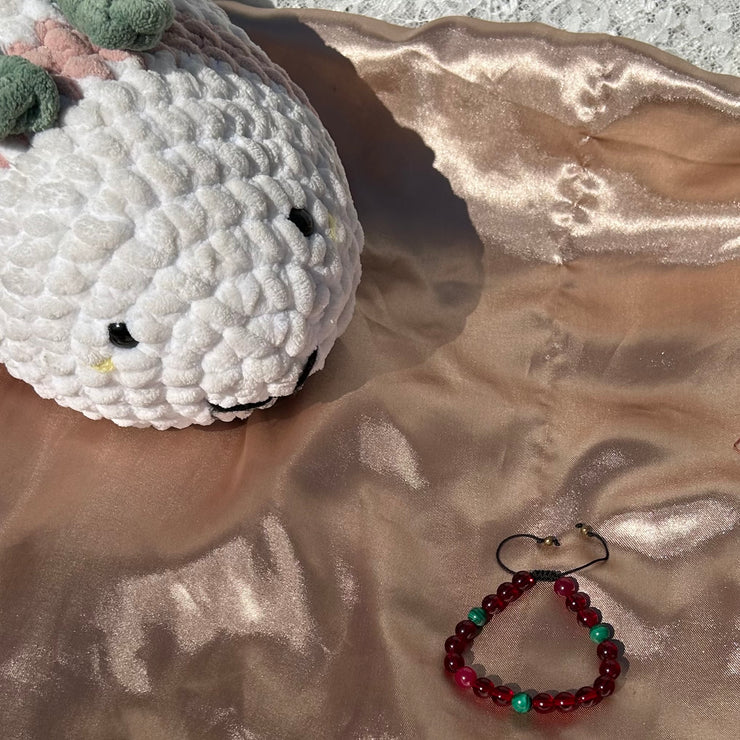Ruby x Malachite Bracelet