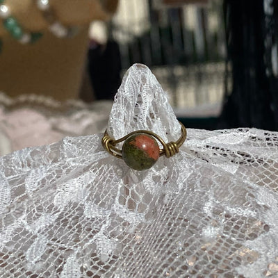 Unakite Ring