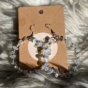 Opalite Hoops