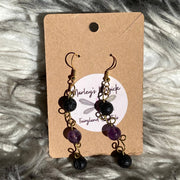Amethyst x Lava Rock
