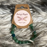 Green Aventurine x Resin Bracelet